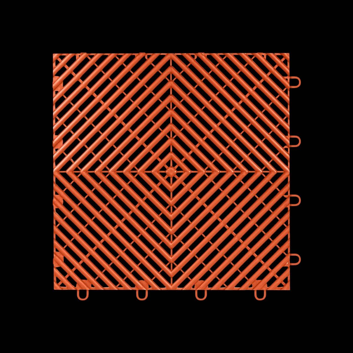 PISO MODULAR AUTOMOTIVO - LARANJA 1 Piso Modular Automotivo OxyDeck na cor Laranja