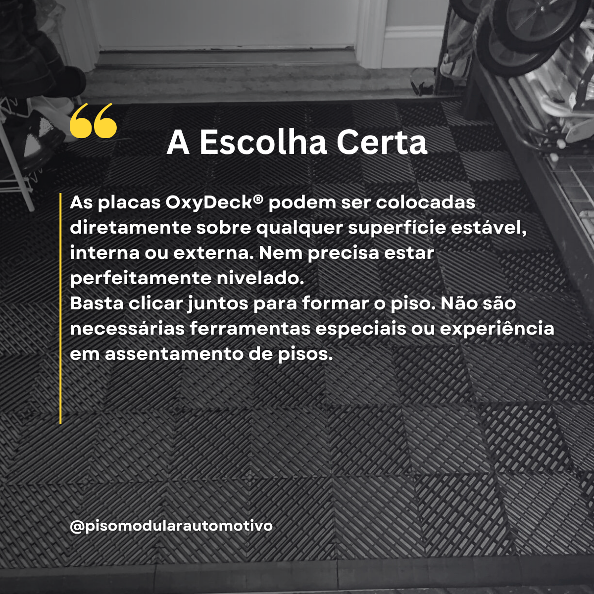 PISO MODULAR AUTOMOTIVO - BRANCO - Imagem 5