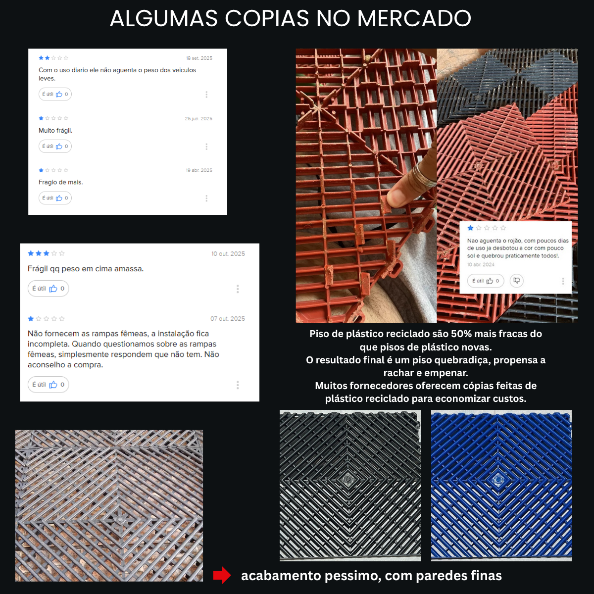 PISO MODULAR AUTOMOTIVO - BRANCO - Imagem 6