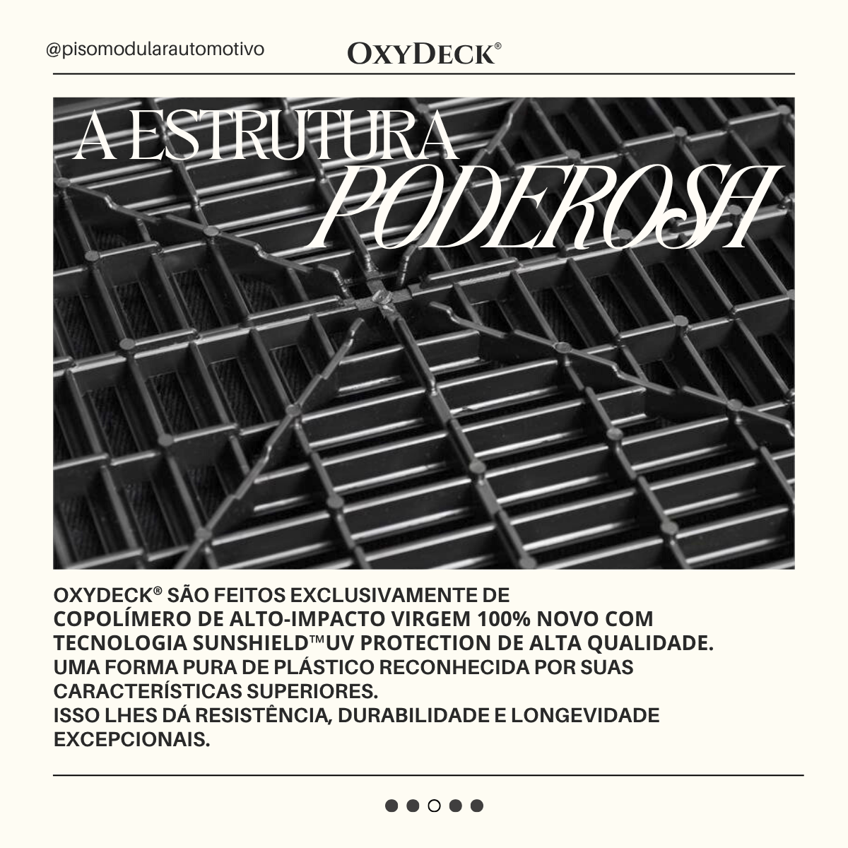 PISO MODULAR AUTOMOTIVO - BRANCO - Imagem 7