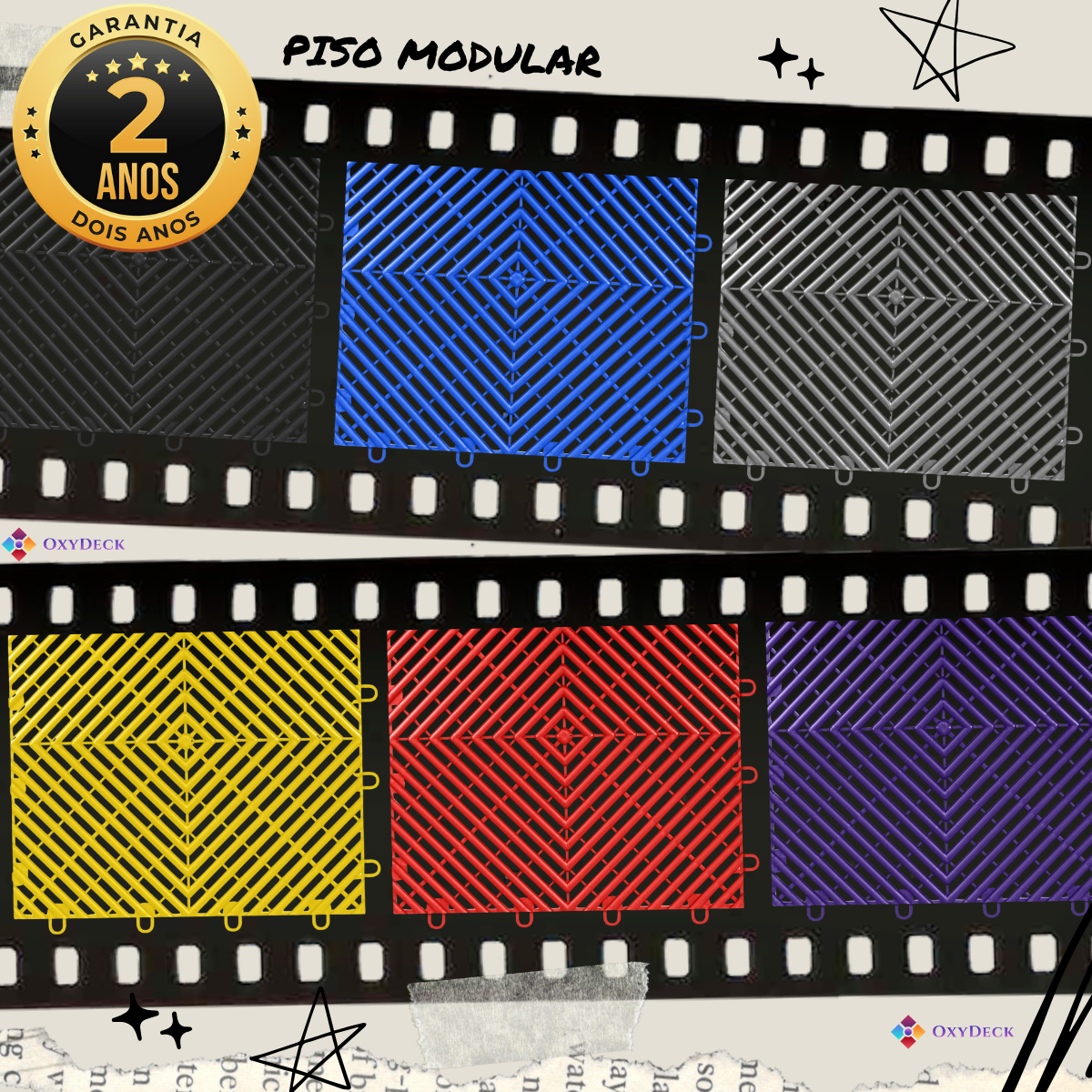 PISO MODULAR AUTOMOTIVO - BRANCO - Imagem 8