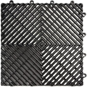 Piso Modular Automotivo Preto Master