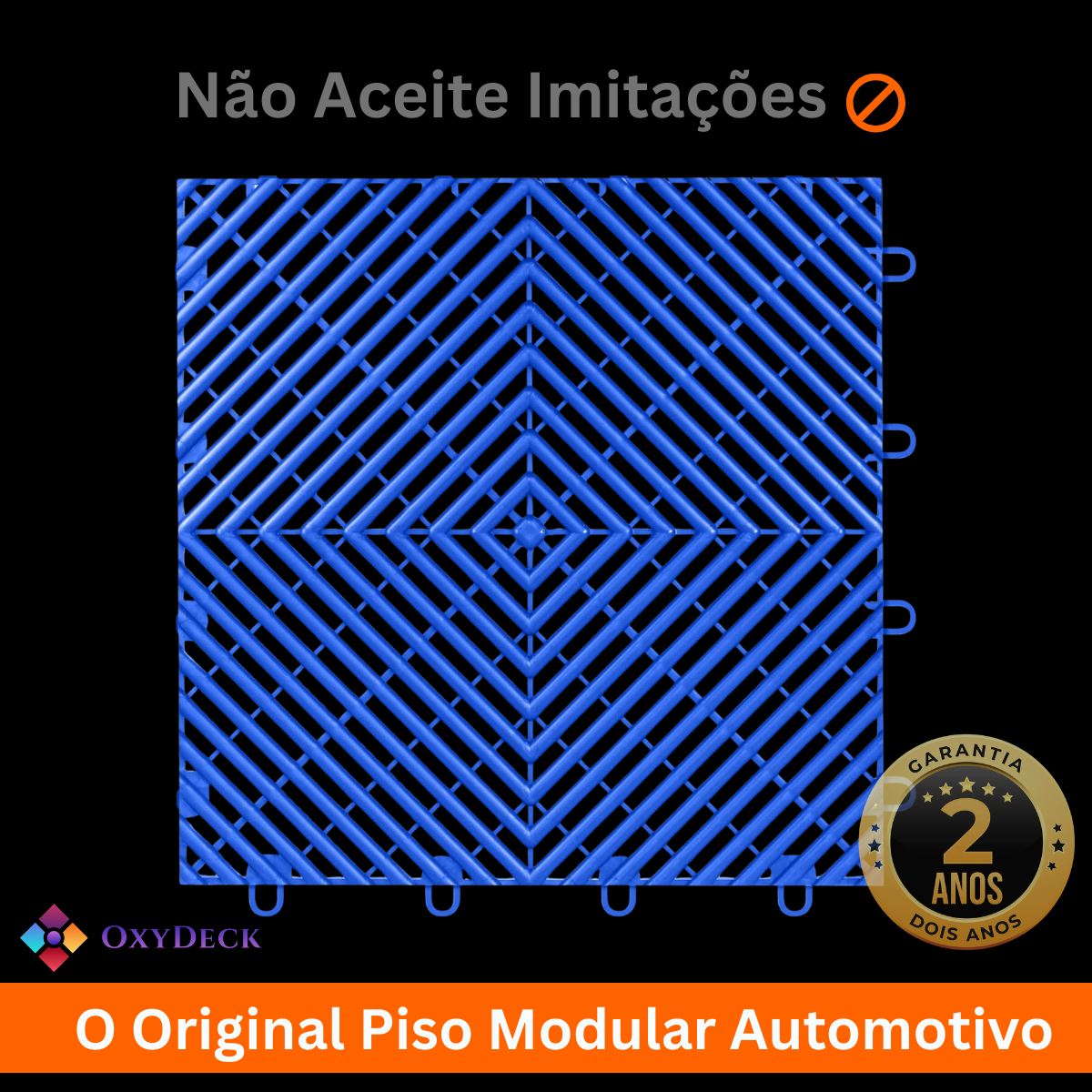 piso modular automotivo original vs cópias